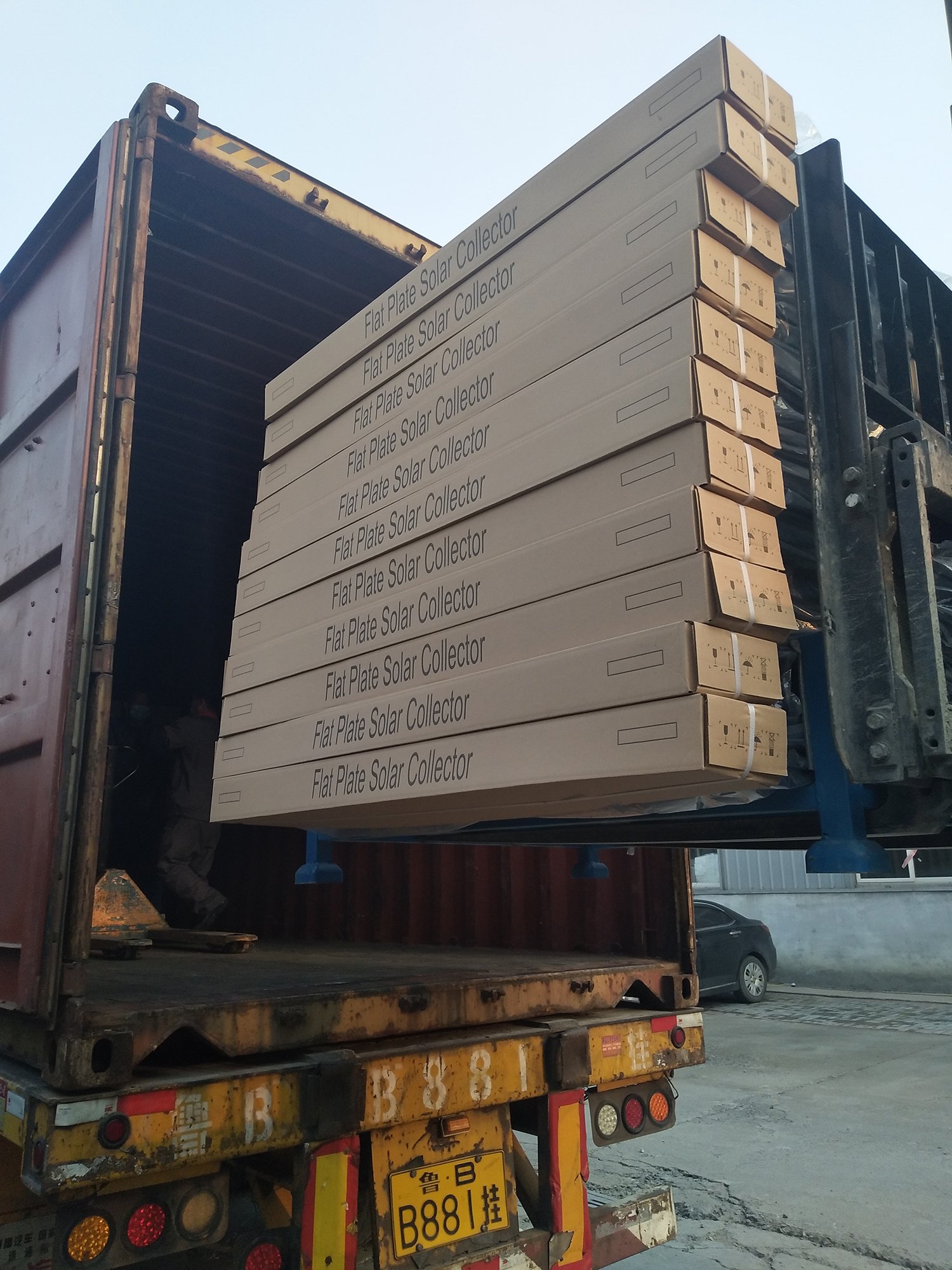 Container loading process