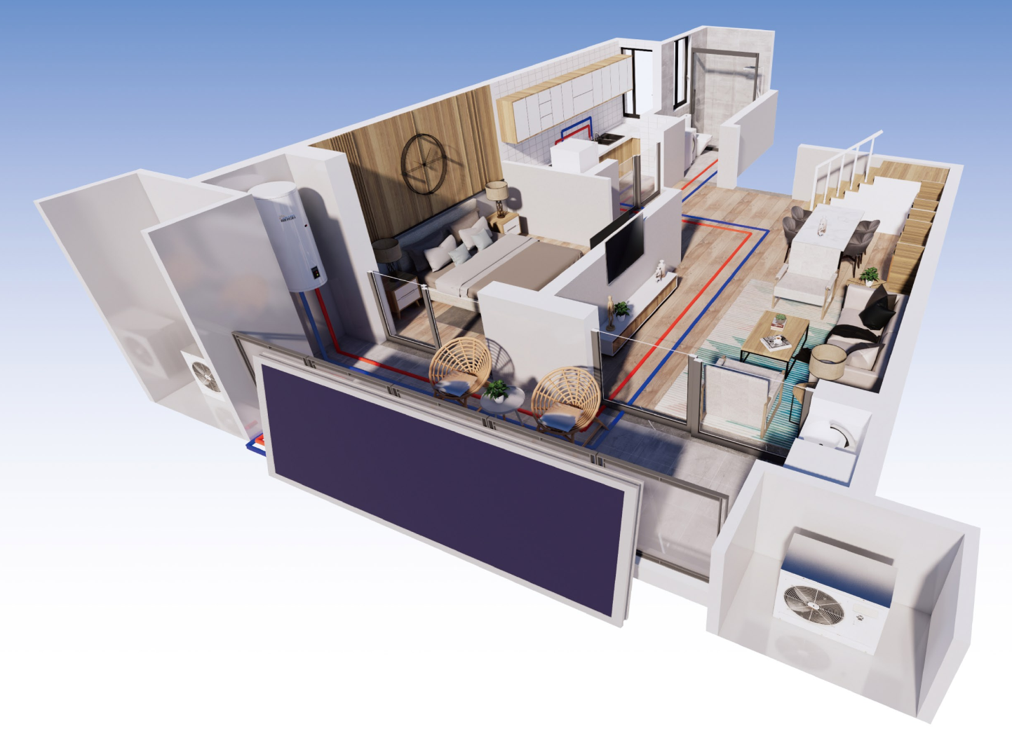 Split Pressurized System